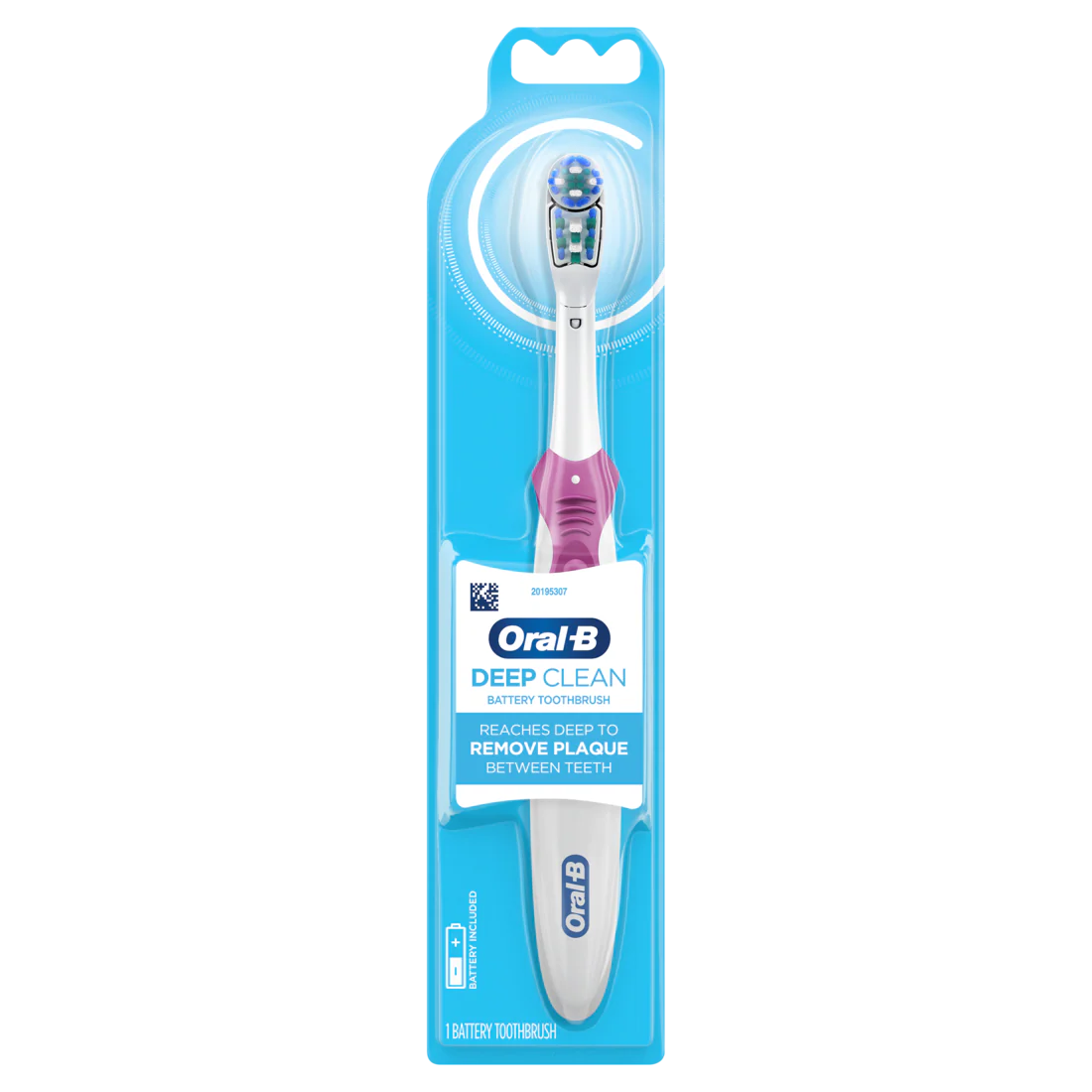 Oral-B Complete Deep Clean Battery Powered Electric Toothbrush (Colors May Vary) - 1ct/48pk