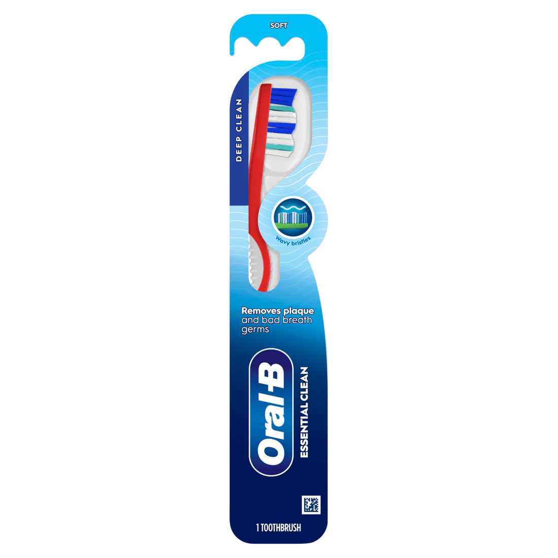 Oral-B Essential Clean Toothbrush Removes Plaque Soft - 1ct/36pk