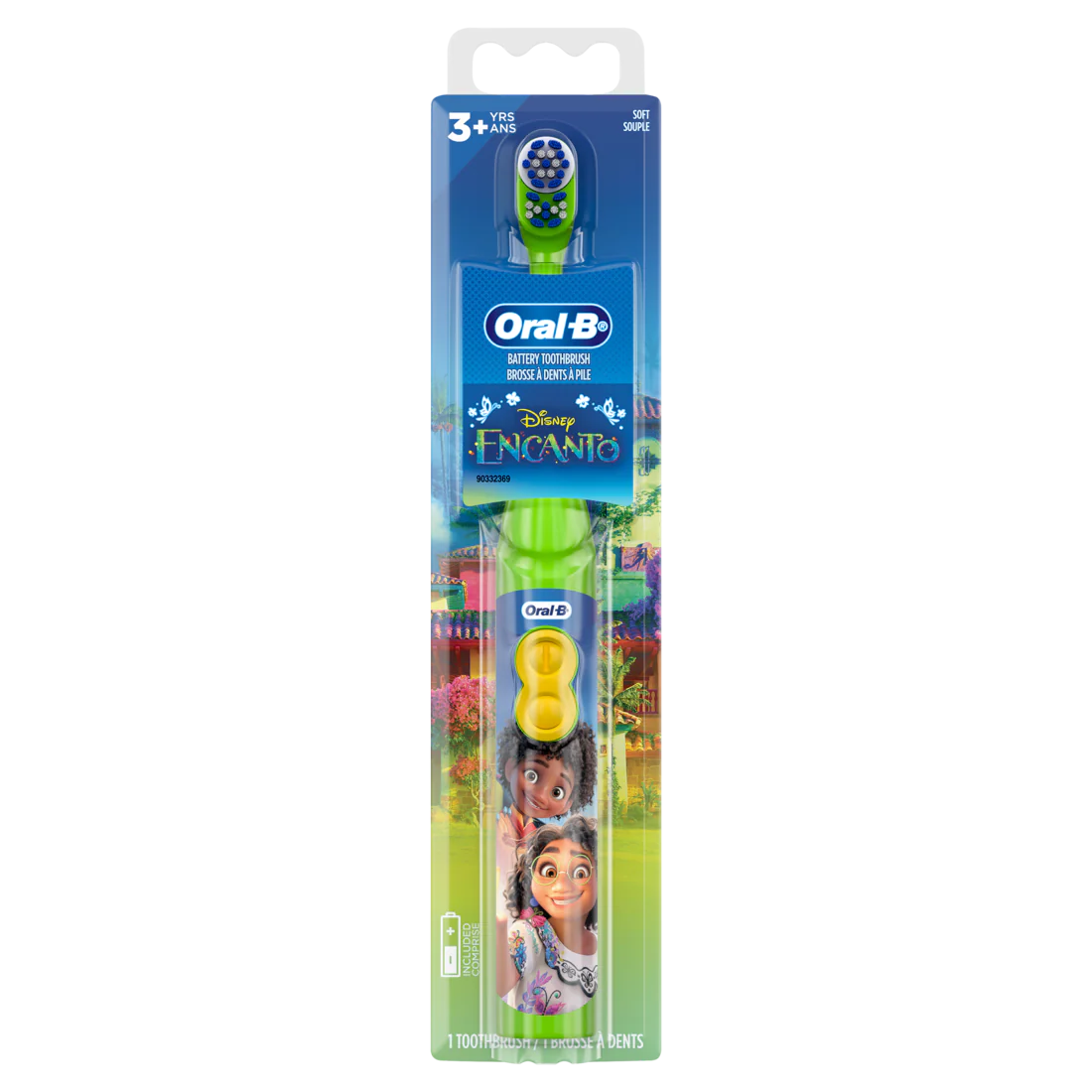 Oral-B Kid's Battery Toothbrush featuring Disney's Encanto Soft Bristles - 1ct/4pk