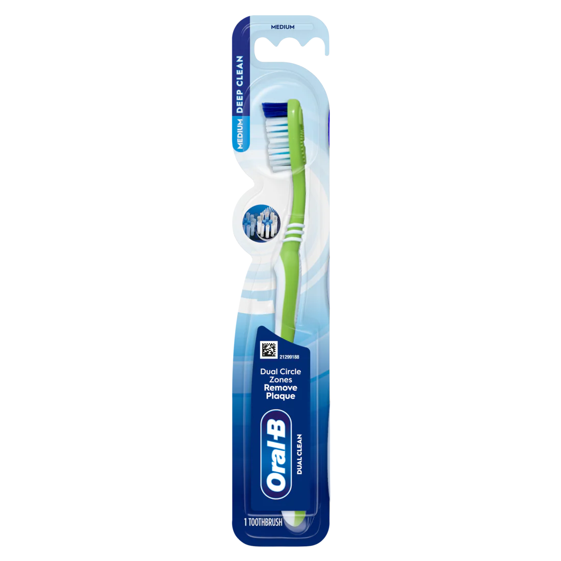 Oral-B Toothbrush Dual Clean Medium - 1ct/36pk