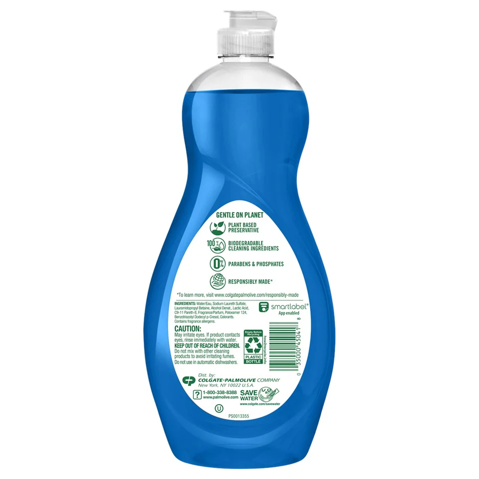 Palmolive Ultra Dish Liquid Soap Oxi-Plus Degreaser - 20oz/9pk - Image 2