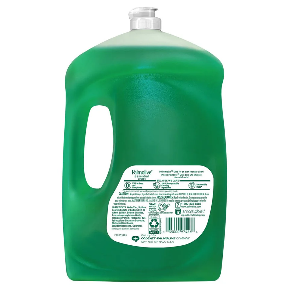 Palmolive Essential Clean Dish Liquid Soap Original - 70oz/4pk - Image 2