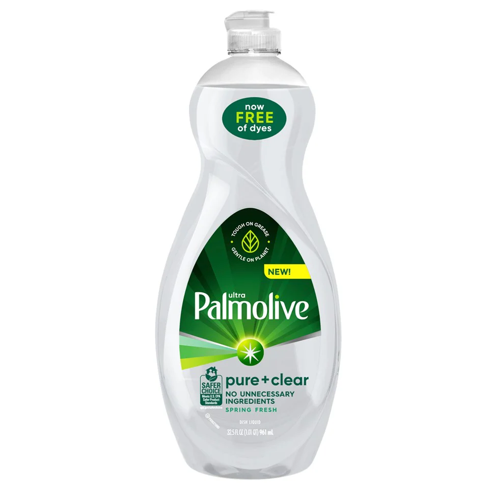 Palmolive Ultra Dish Liquid Soap Pure & Clear Spring Fresh - 32.5oz/9pk
