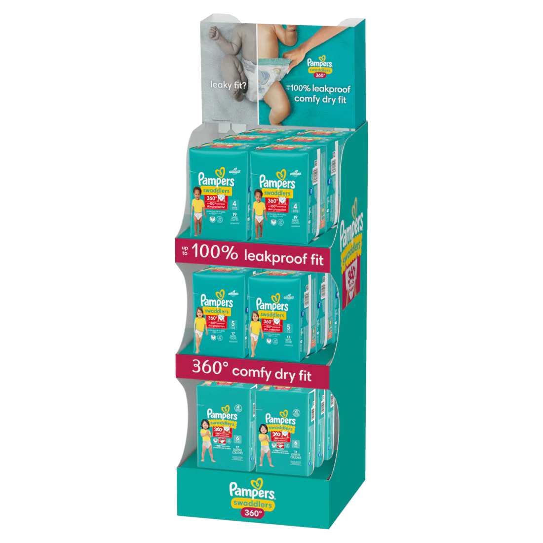 PAMP SW360 JUMBO S4-6 FD - 18pk