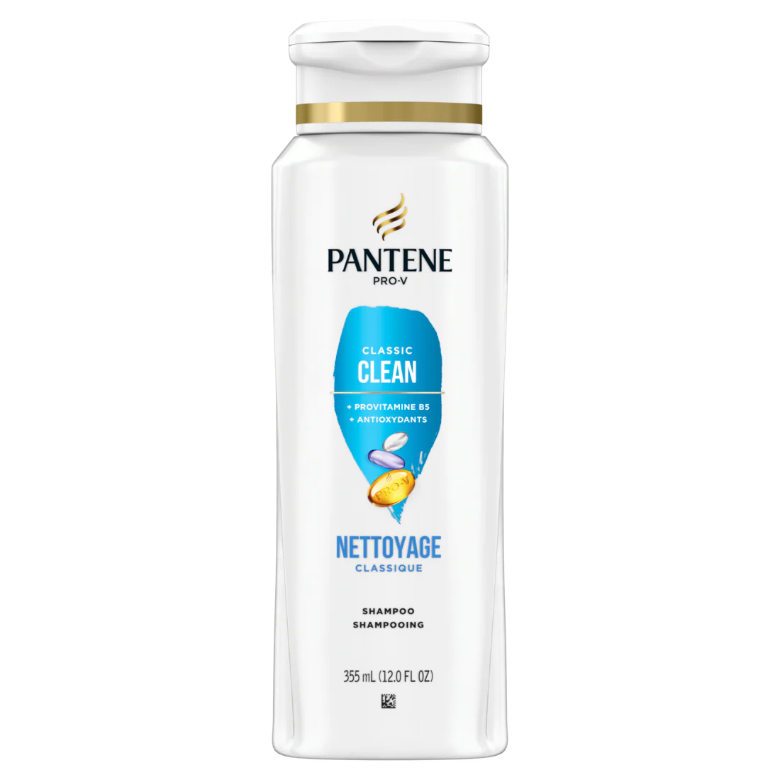 Pantene Classic Clean 72 HR Nourishment Shampoo - 12oz/6pk