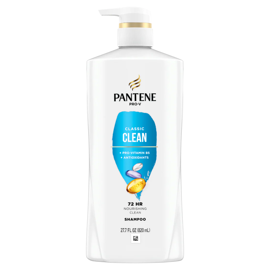 Pantene Classic Clean 72 HR Nourishment Shampoo - 27.7oz/4pk