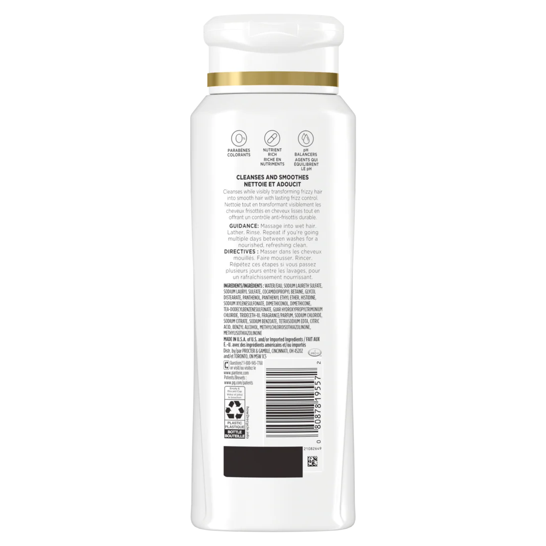 Pantene Smooth & Sleek 2-in-1 Shampoo & Conditioner - 12oz/6pk - Image 2