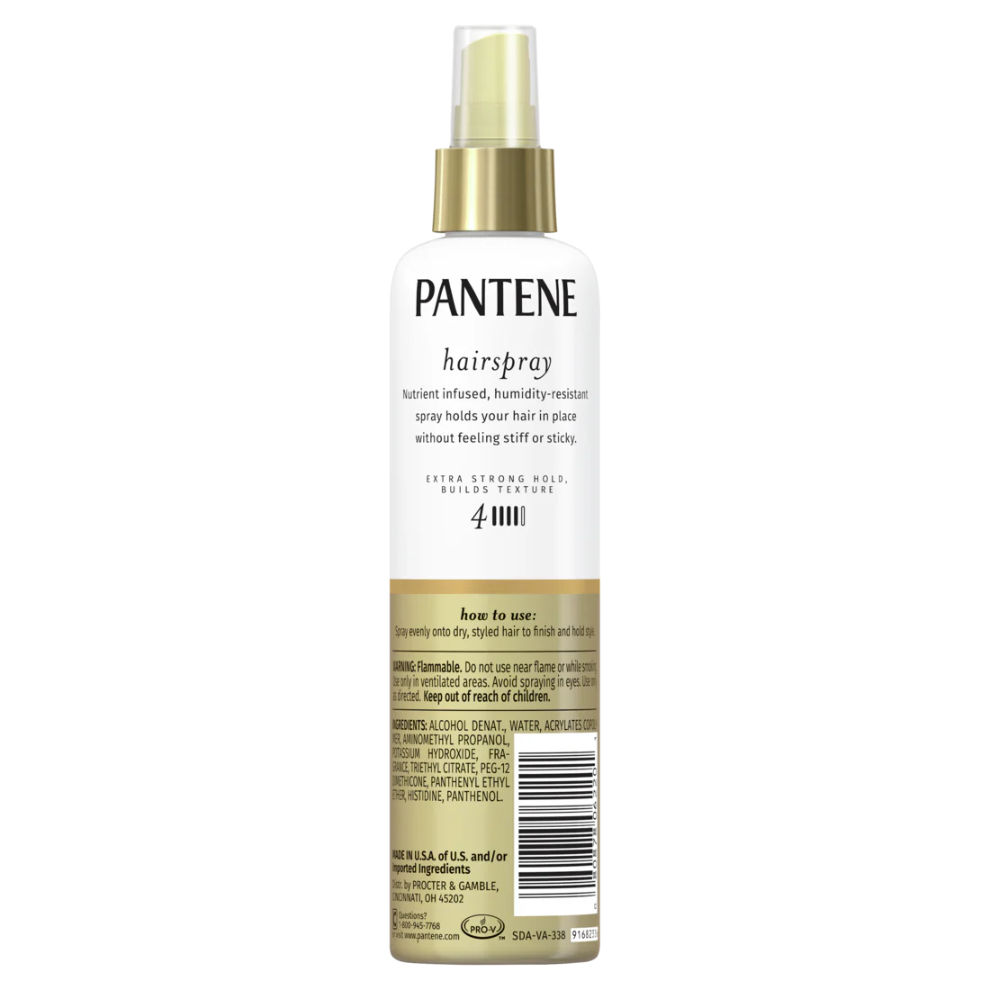 Pantene Pro-V Strong Hold Non Aerosol Level 4 Hairspray - 8.5oz/12pk - Image 2