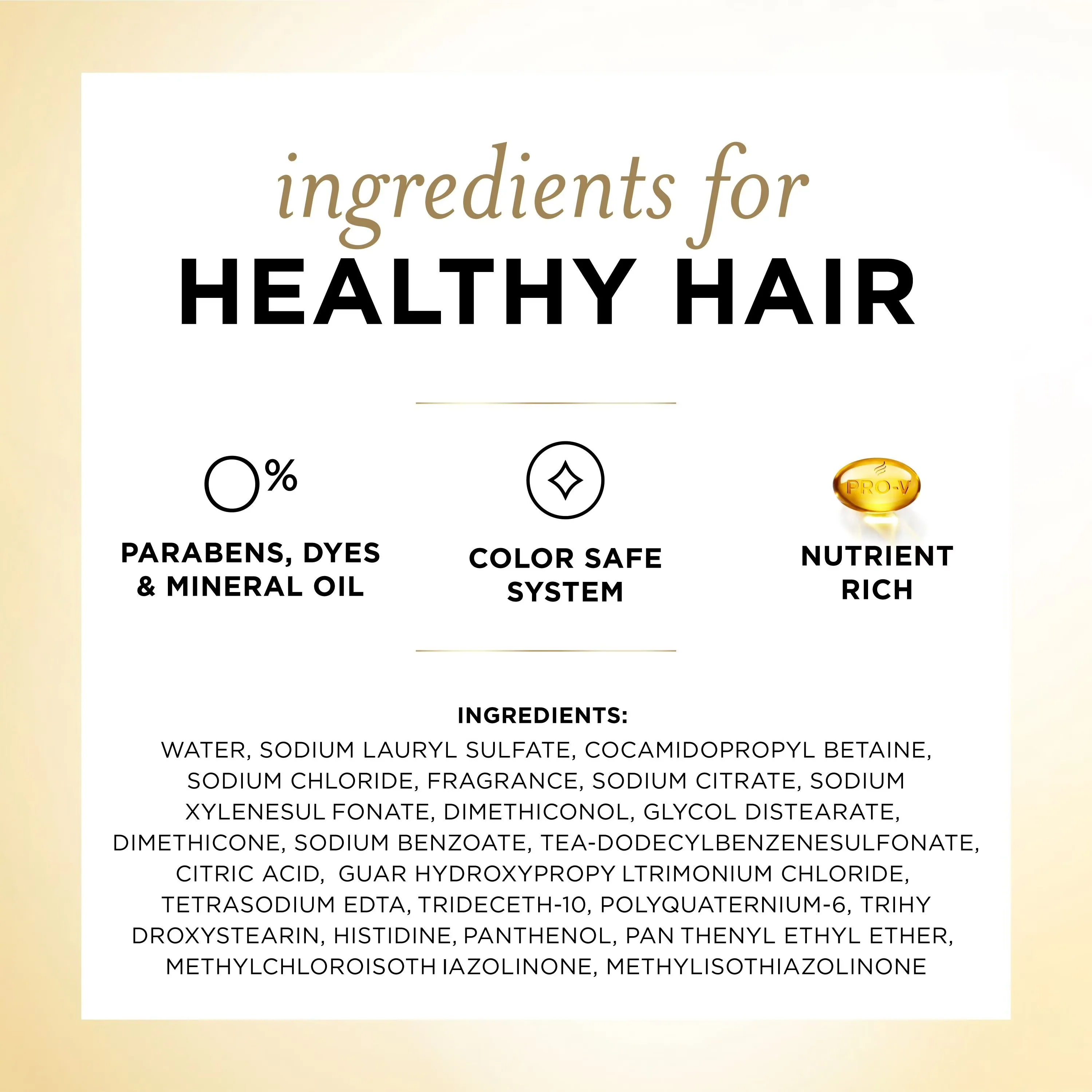 Pantene Pro-V Ultimate Care 3-in-1 Shampoo - 38.2oz/1pk - Image 2