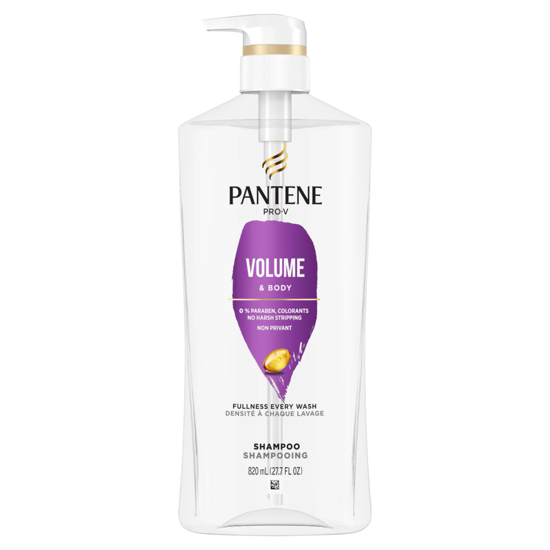 PANTENE PRO-V Volume & Body Shampoo - 27.7oz/4pk