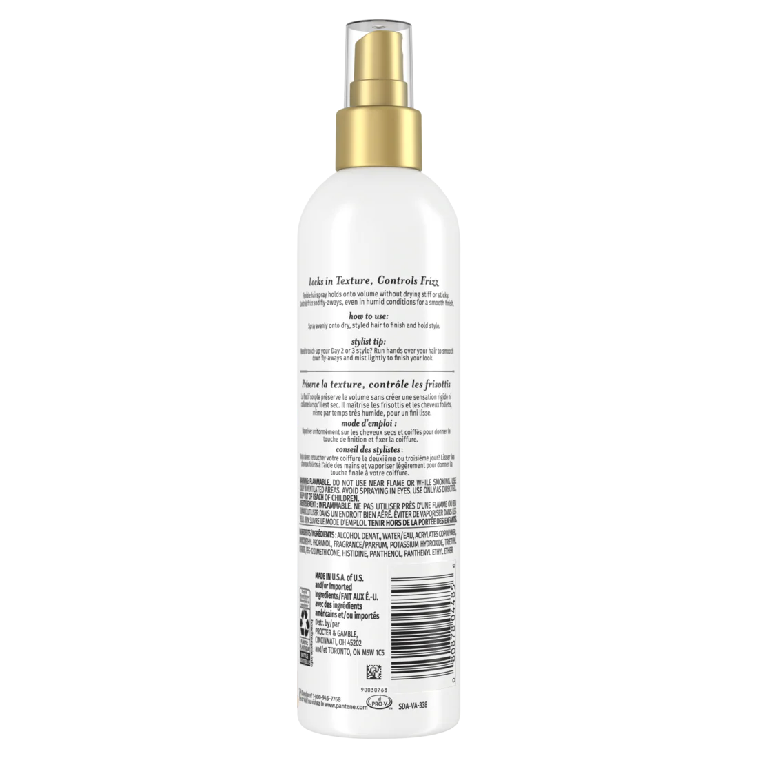 Pantene Pro-V Volume Texture Hair Spray - 8.5oz/12pk - Image 2