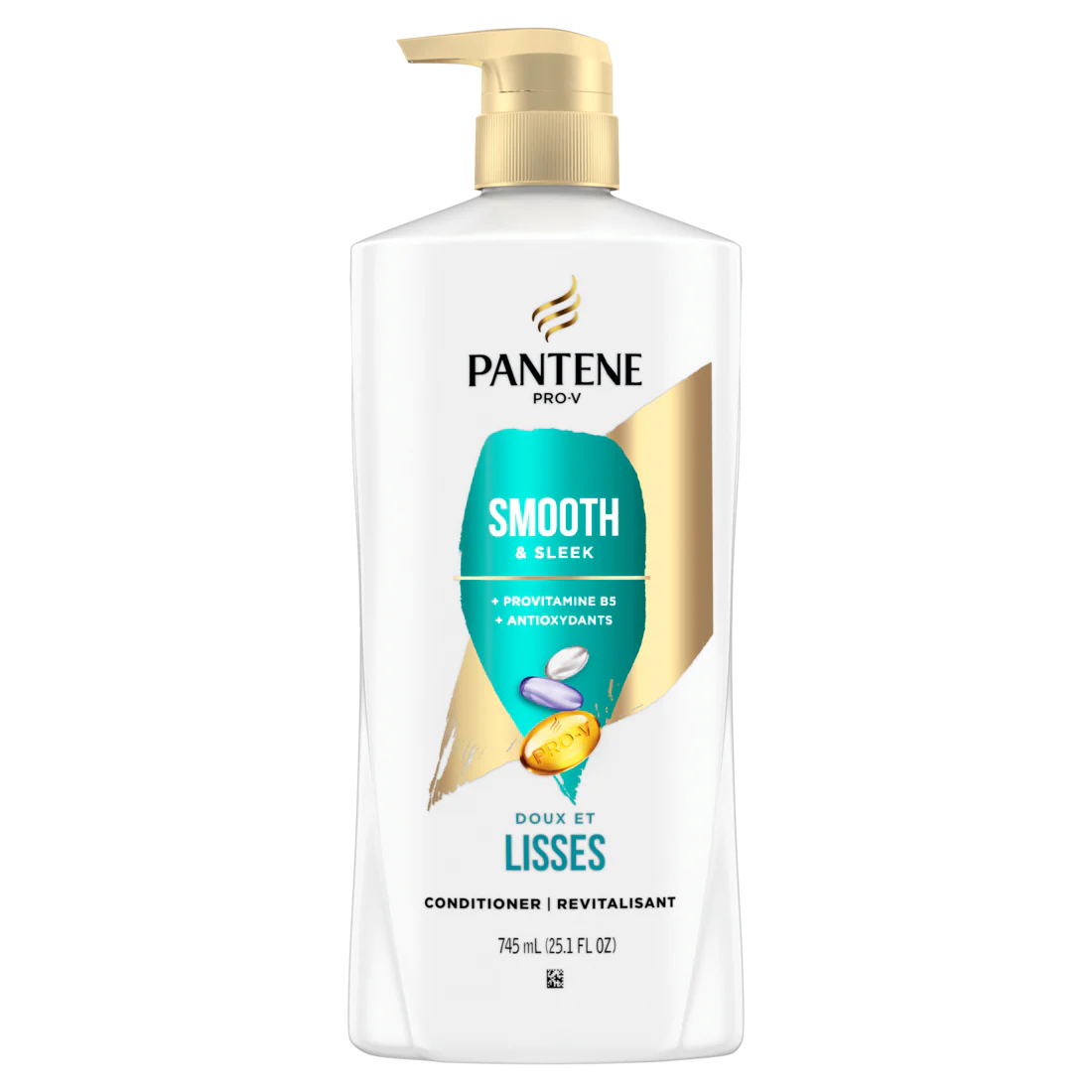 Pantene Smooth & Sleek 72 HR Smoothness Conditioner - 25.1oz/4pk