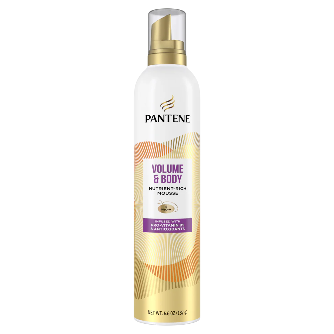 Pantene Volume And Body Mousse Pro-V Nutrient-Rich Formula For Fullness - 6.6oz/12pk