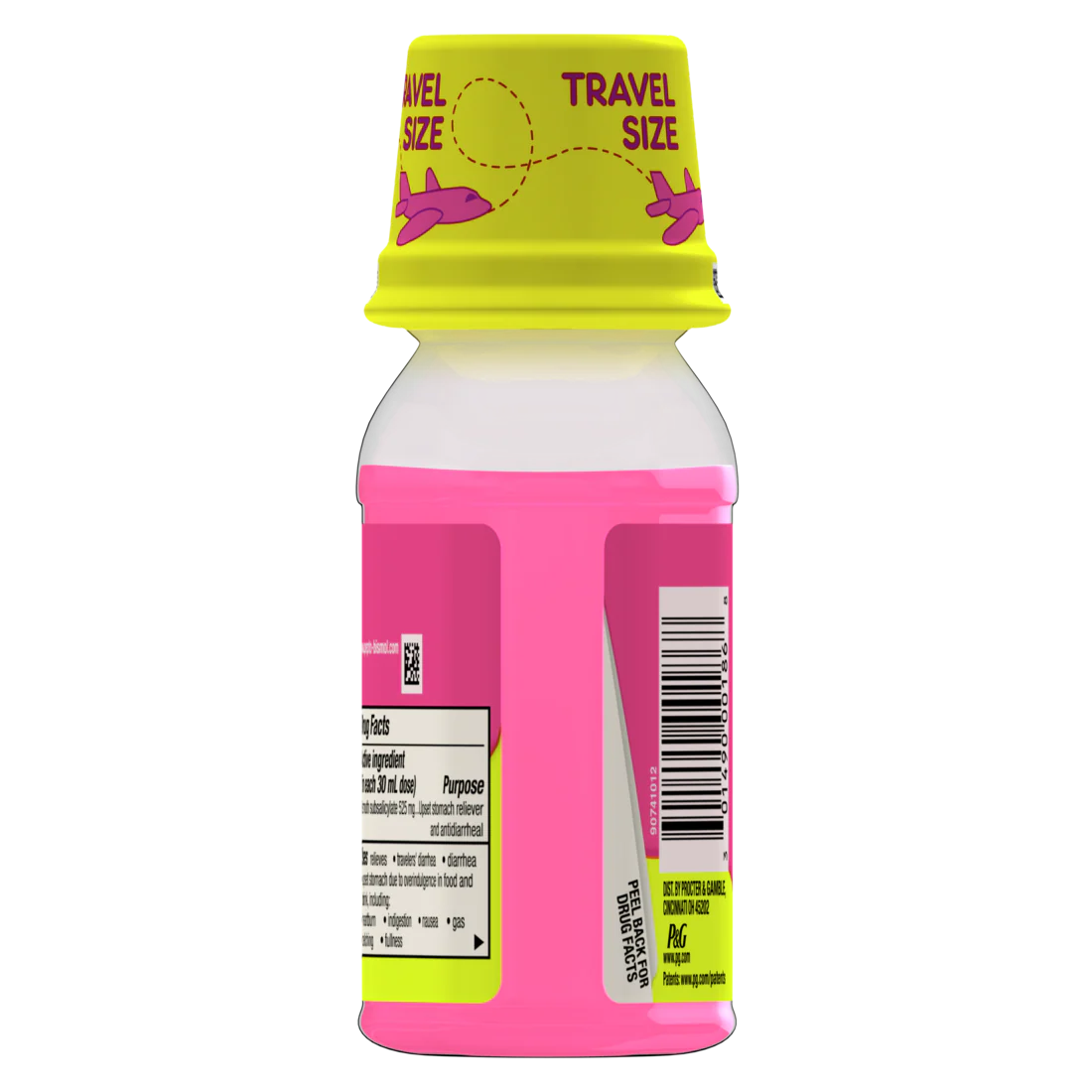 Pepto Bismol Liquid For Nausea Heartburn Indigestion Upset Stomach And Diarrhea - Fast Relief For 5 Symptoms Original Flavor - 3.4oz/12pk - Image 2
