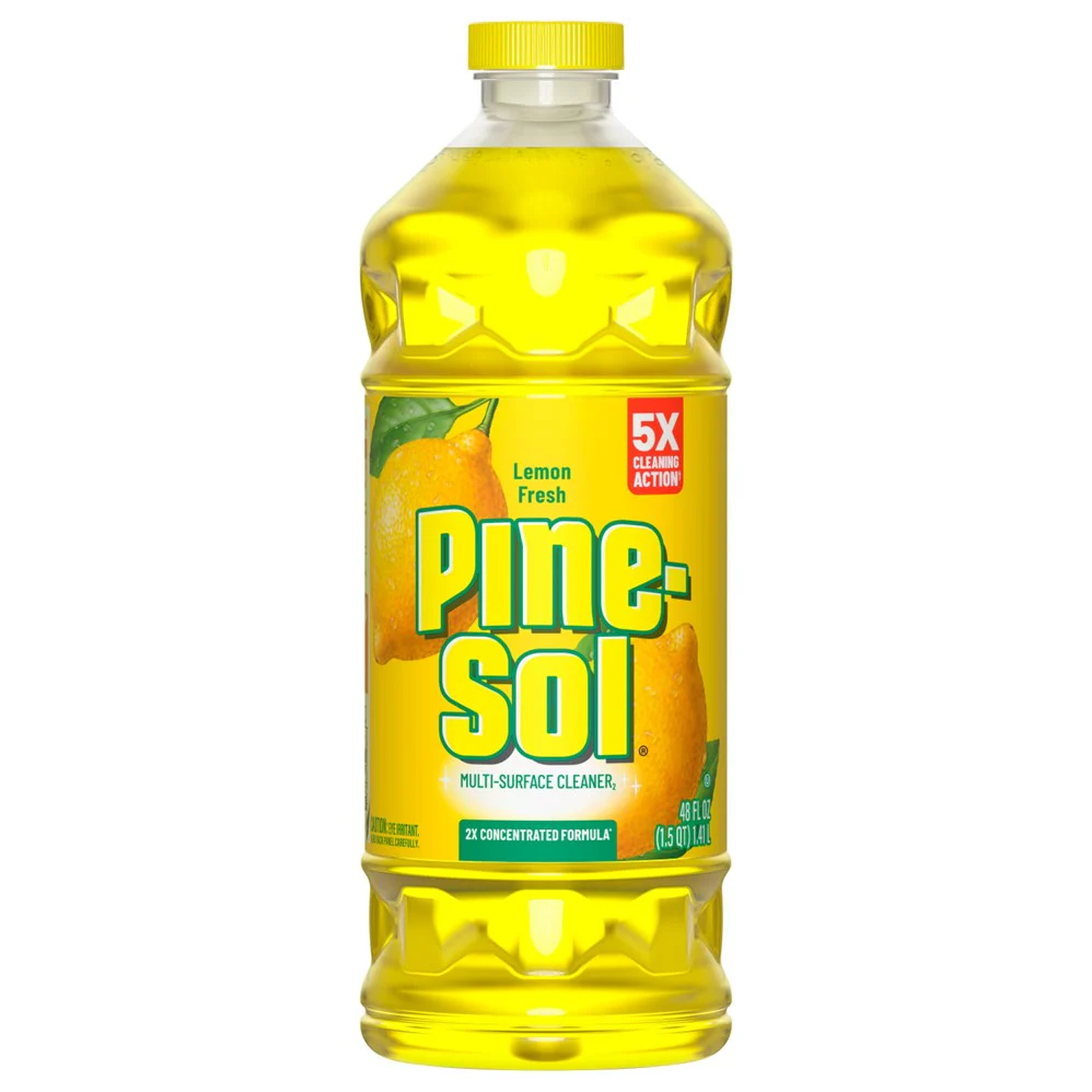 Pine Sol Cleaner Lemon Citric Acid Formula - 48oz/6pk
