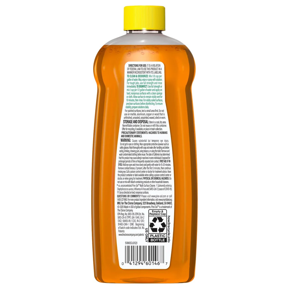 Pine Sol Cleaner Pine Citric Acid Formula - 14oz/12pk - Image 2