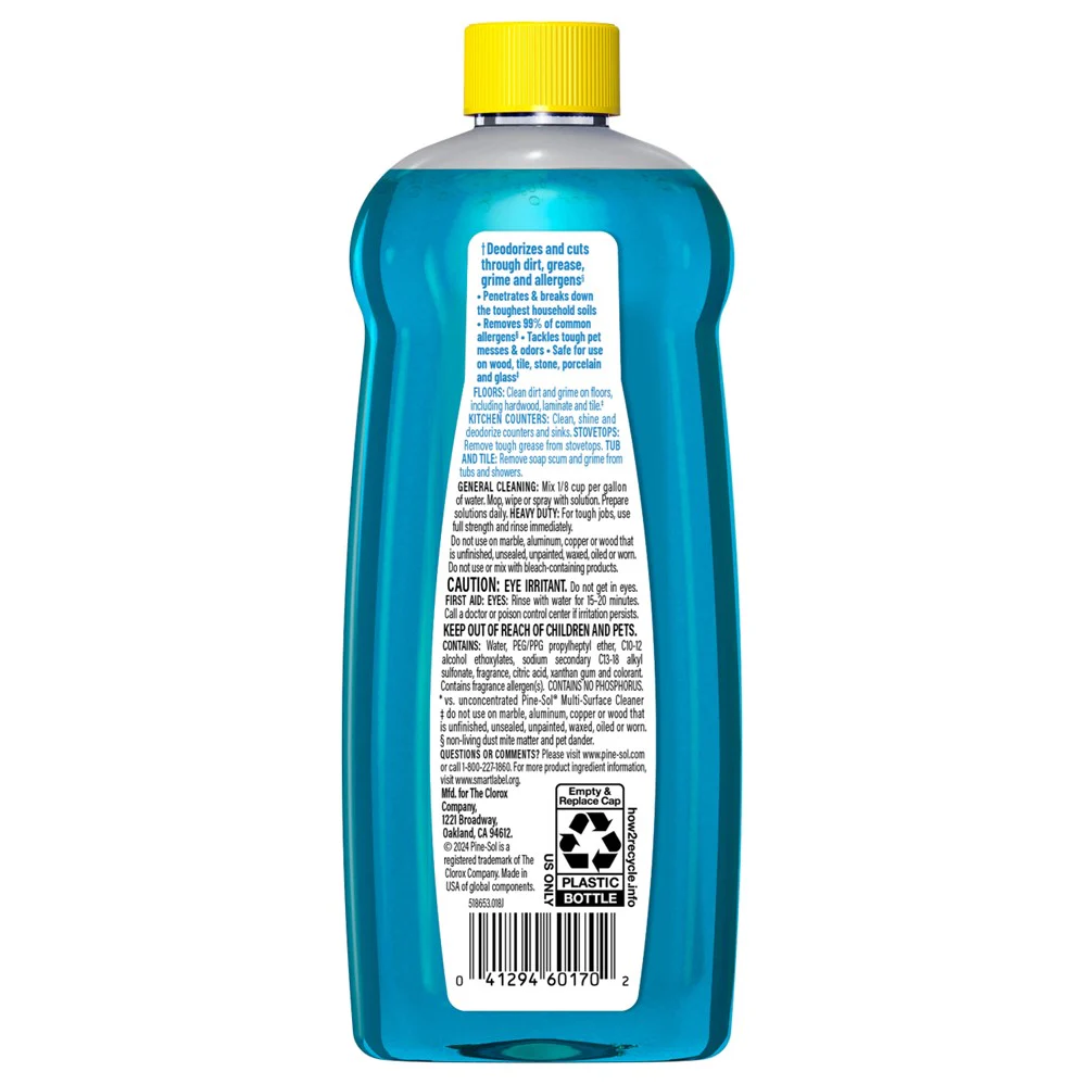 Pine Sol Cleaner Refreshing Clean Citric Acid Formula - 14oz/12pk - Image 2