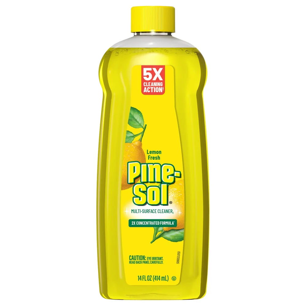 Pine Sol Cleaner Lemon Citric Acid Formula - 14oz/12pk
