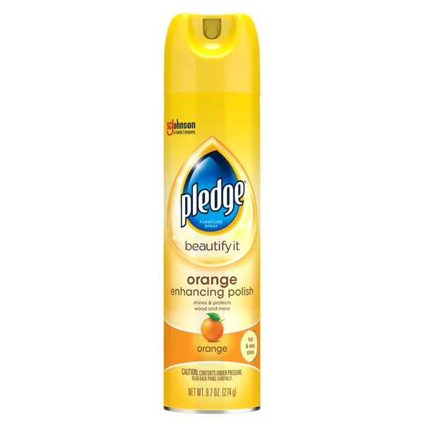 Pledge Expert Care Aerosole Orange - 9.7oz/6pk