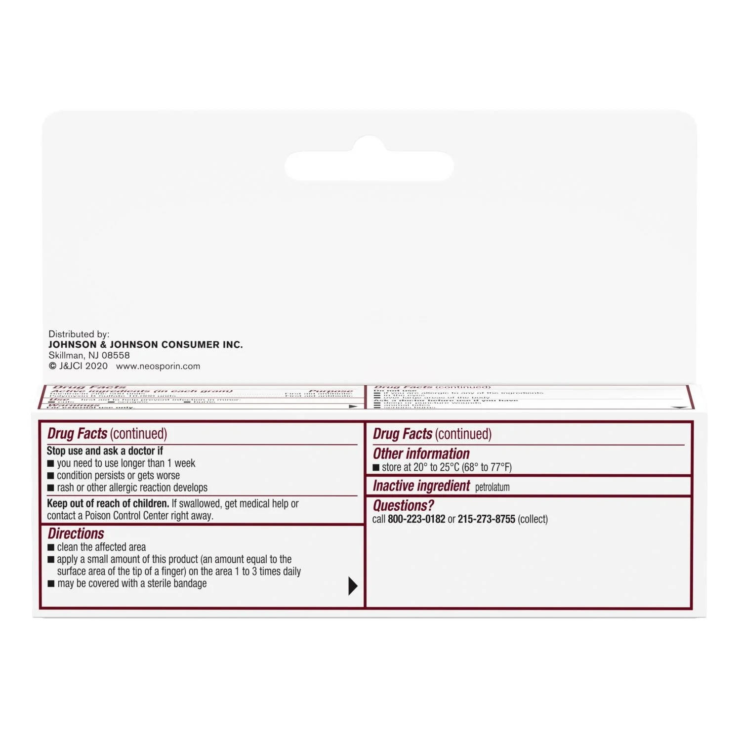 Polysporin First Aid Antibiotic Ointment - 1oz/6pk - Image 2