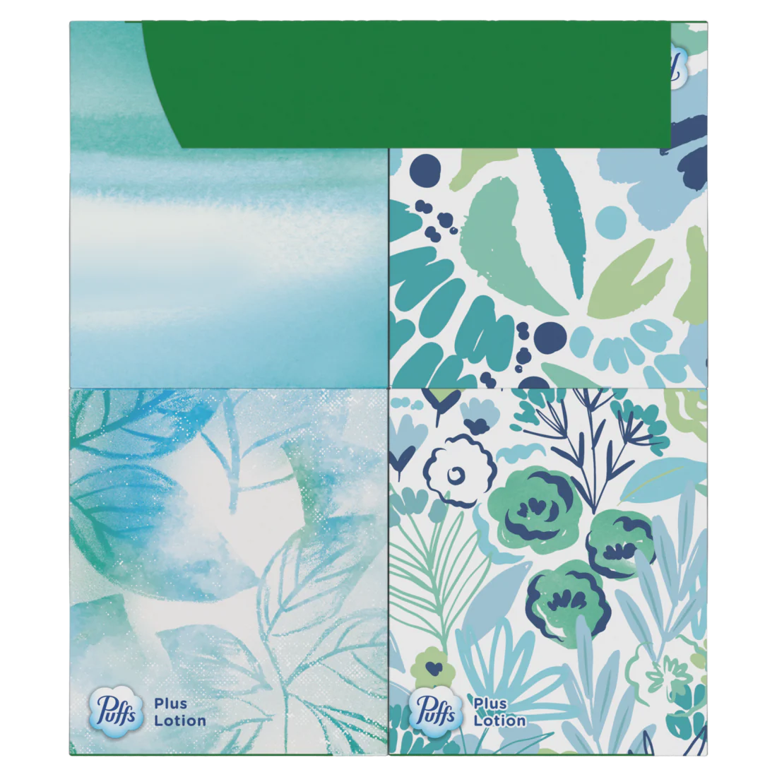 Puffs Plus Lotion Facial Tissue 4 Cube Boxes 48 Tissues Per Box - 192ct/6pk - Image 2
