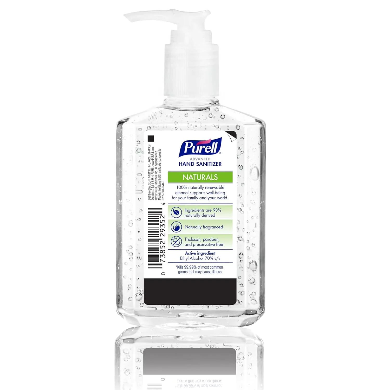 Purell Advanced Hand Sanitizer with Essential Oils and Skin Conditioners - 6.5oz/12pk - Image 2