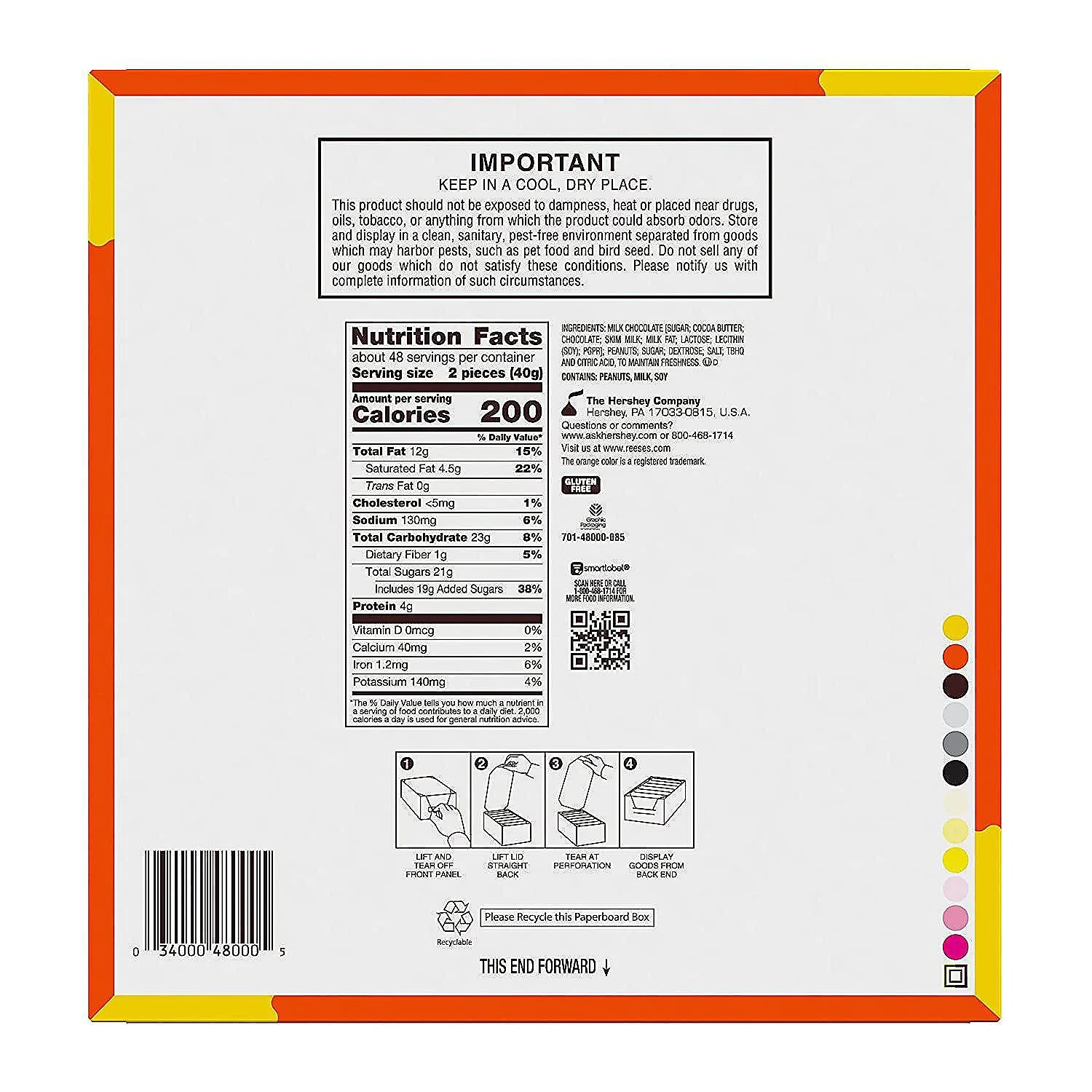 Reese's Peanut Butter Cup King Size - (24x2.8)oz/6pk - Image 2