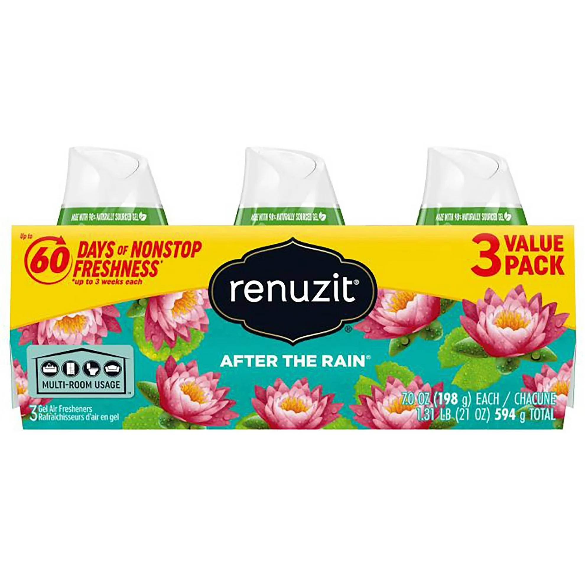 Renuzit Adj After The Rain - (3x7.0)oz/4pk