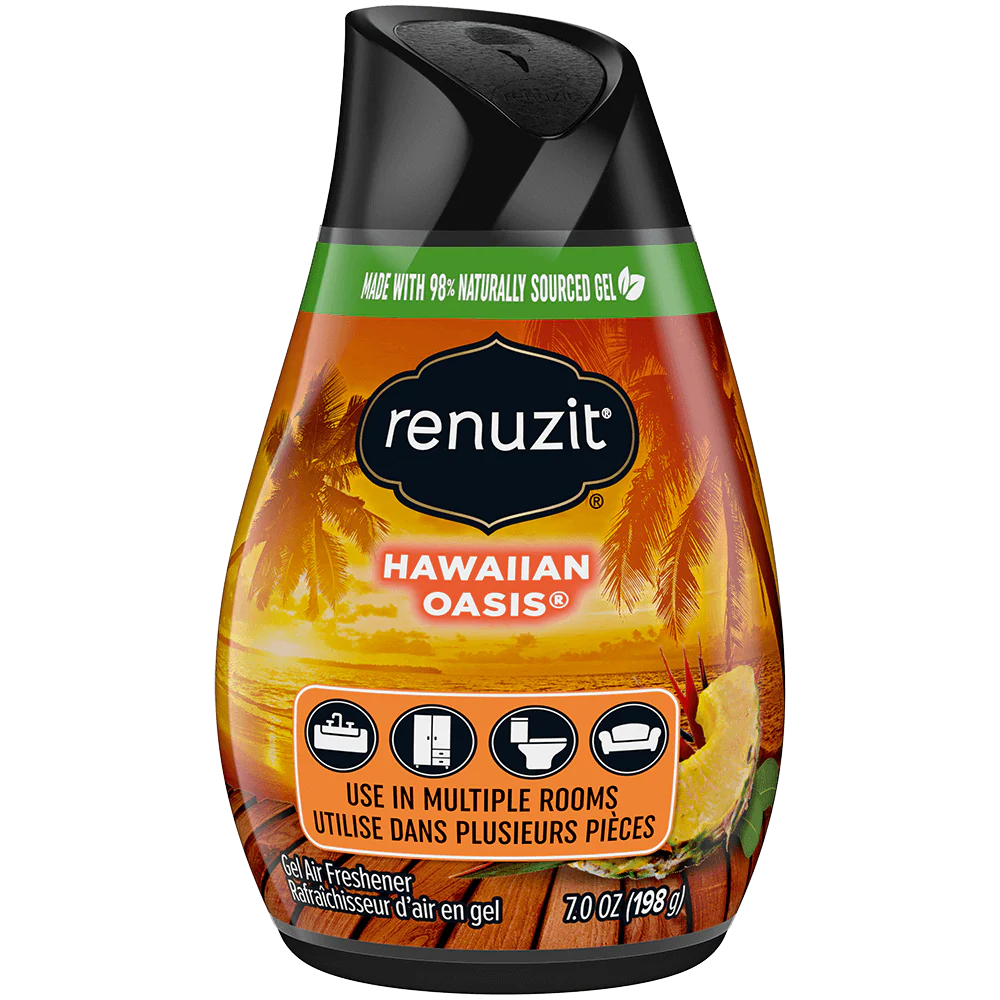 Renuzit Adj Hawaiian Oasis (BLK) - 7.0oz/12pk