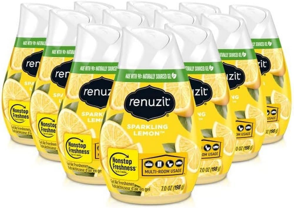 Renuzit Adj Sparkling Lemon - 7.0oz/12pk