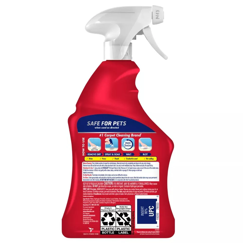 Resolve Pet Expert Stain Odor Remover - 22oz/6pk - Image 2