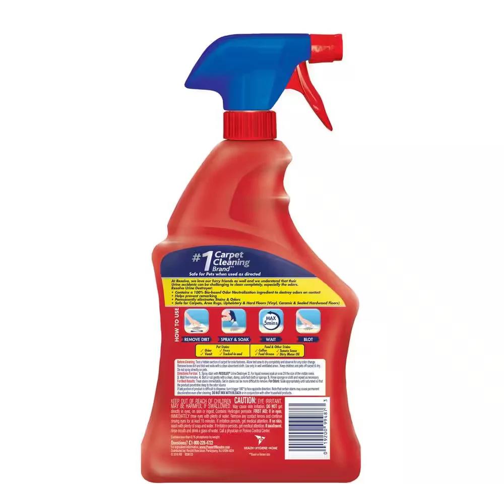 Resolve Urine Destroyer Stain & Odor Remover - 32oz/6pk - Image 2