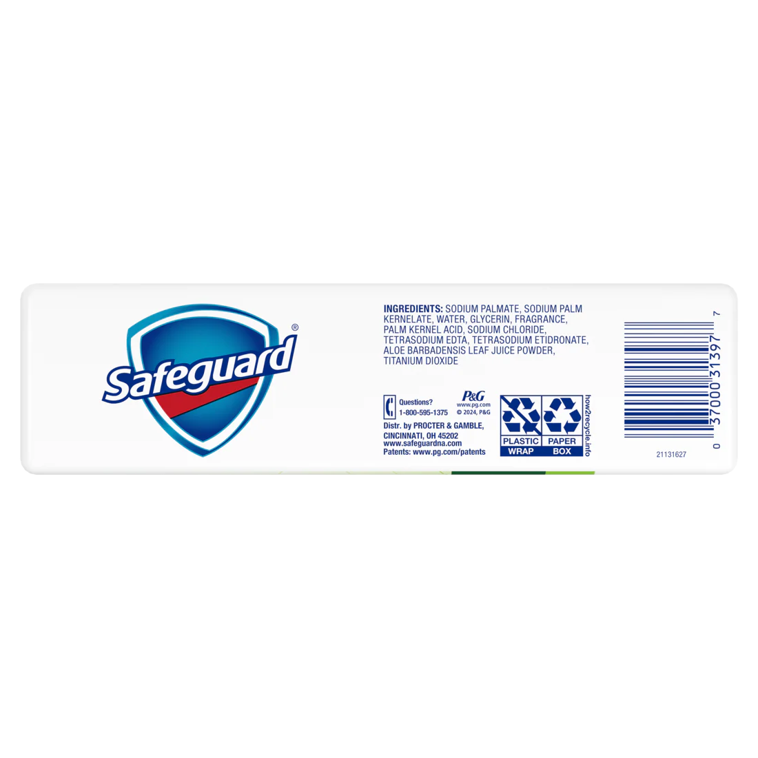 Safeguard Bar Soap Fresh Clean Scent With Aloe - (8x3.2)oz/6pk - Image 2