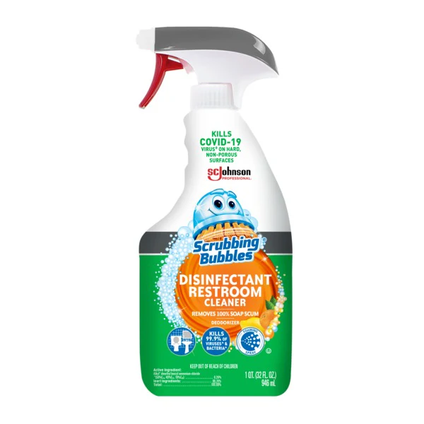 Scrubbing Bubbles Disinfectant Restroom Cleaner - 32oz/8pk