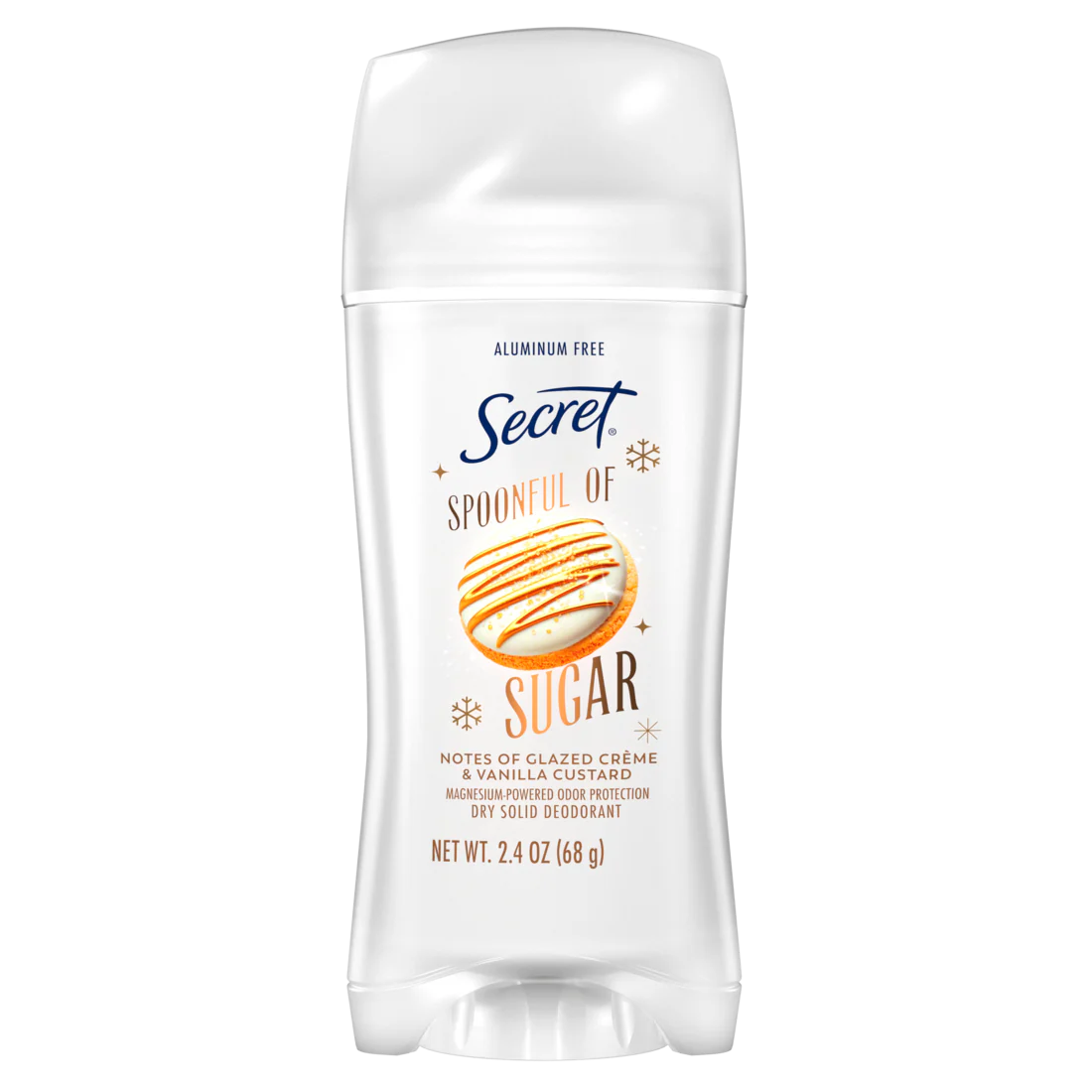 Secret Aluminum Free Deodorant for Women Spoonful of Sugar - 2.4oz/12pk