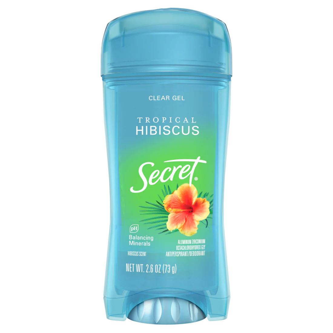 Secret Fresh Clear Gel Antiperspirant And Deodorant For Women Tropical Hibiscus - 2.6oz/12pk