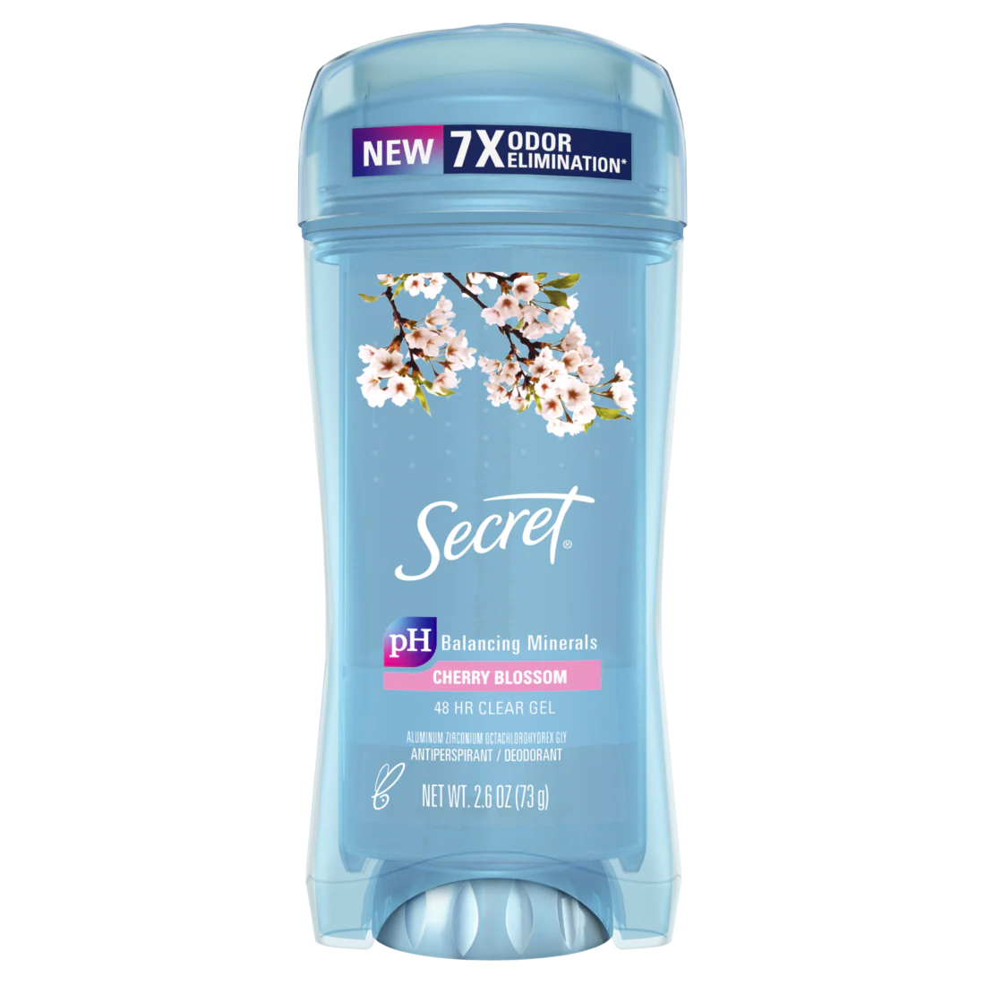 Secret Fresh Clear Gel Deodorant for Women Cherry Blossom - 2.6oz/12pk