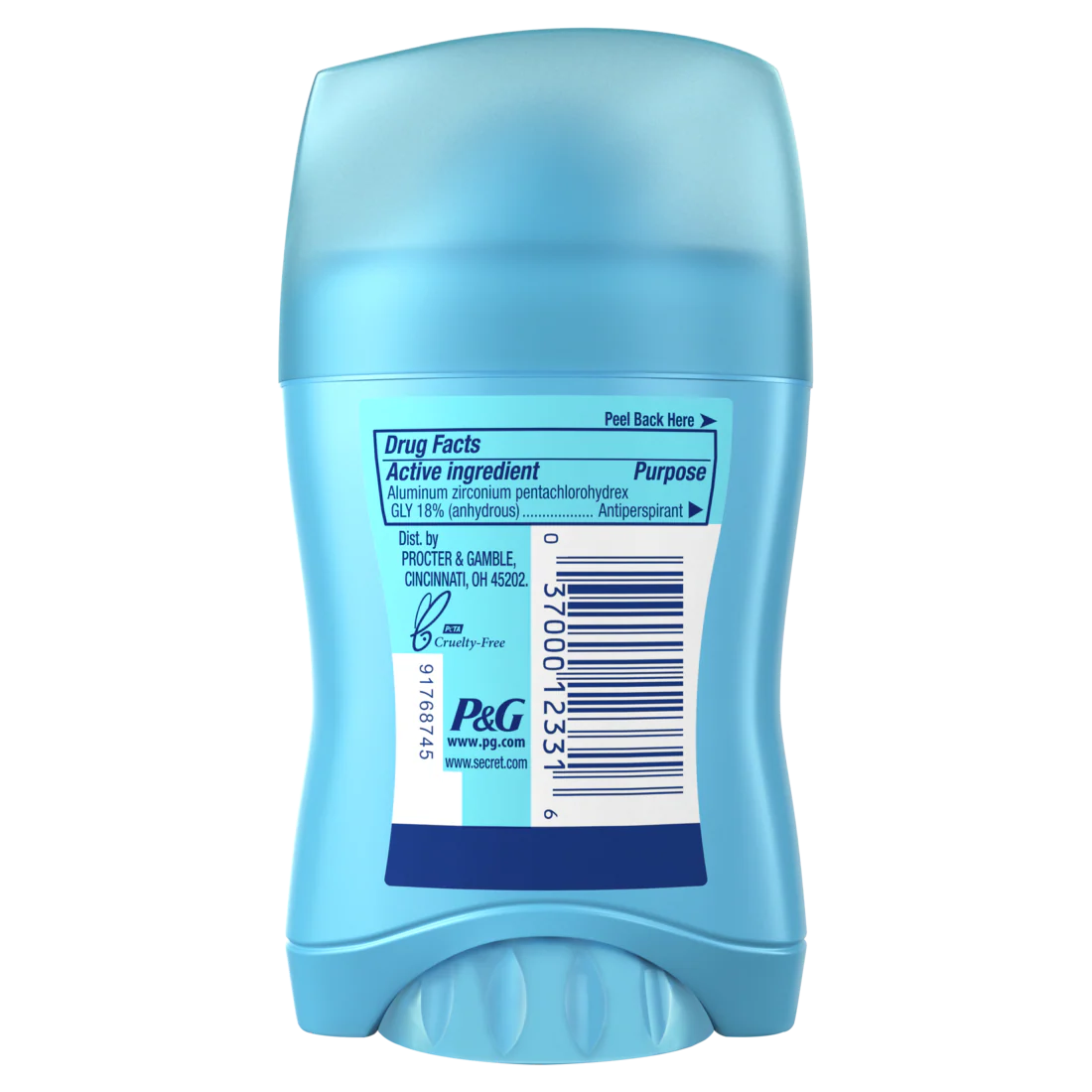 Secret Invisible Solid Antiperspirant And Deodorant Powder Fresh - 1.6oz/12pk - Image 2