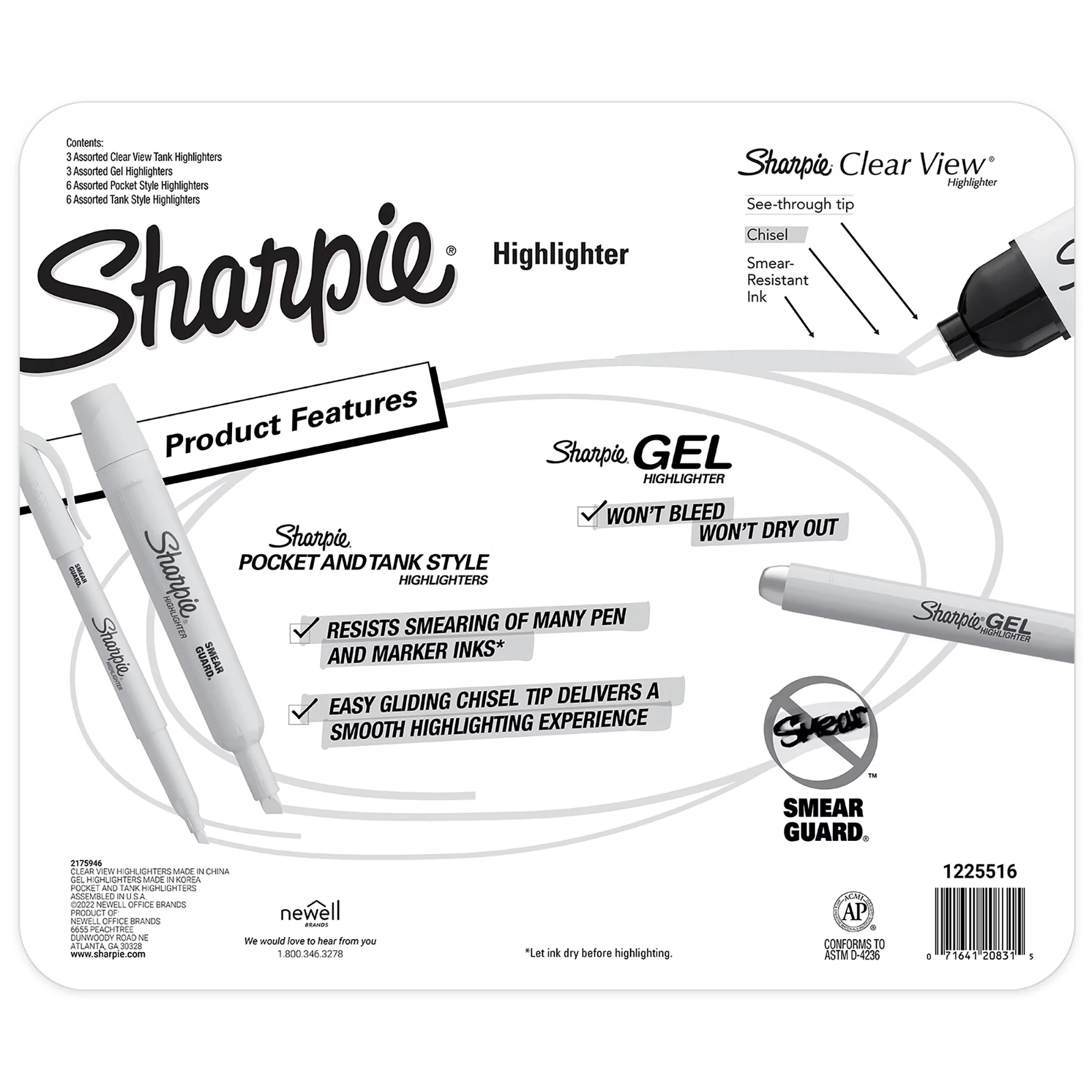 Sharpie Highlighter Variety Pack - 18ct/1pk - Image 2