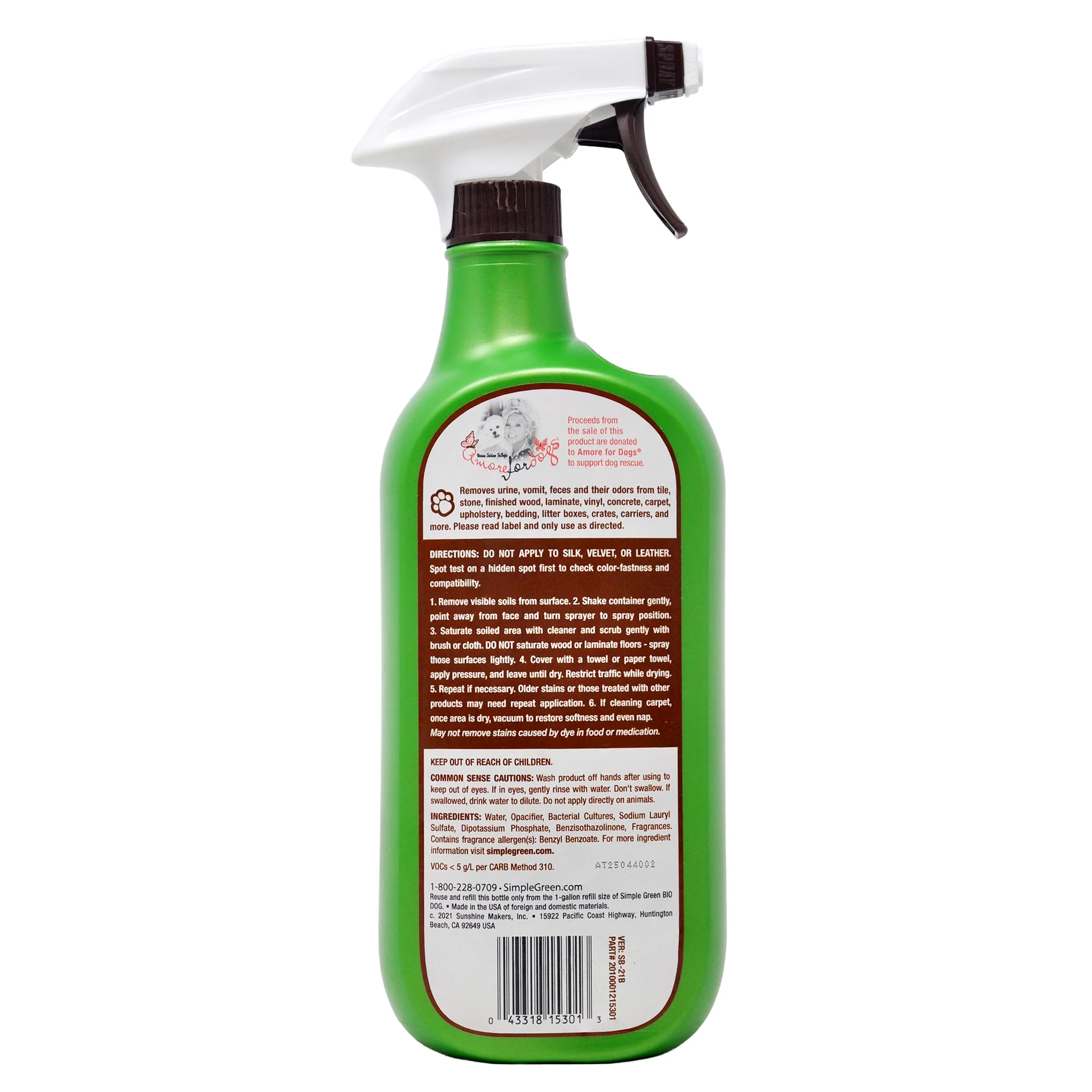 Simple Green Bio Dog Stain Odor Trigger - 32oz/12pk - Image 2
