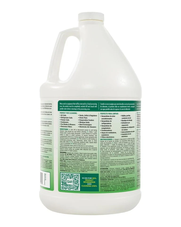 Simple Green Coil Cleaner Foaming Coil Condenser - 1gal/4pk - Image 2