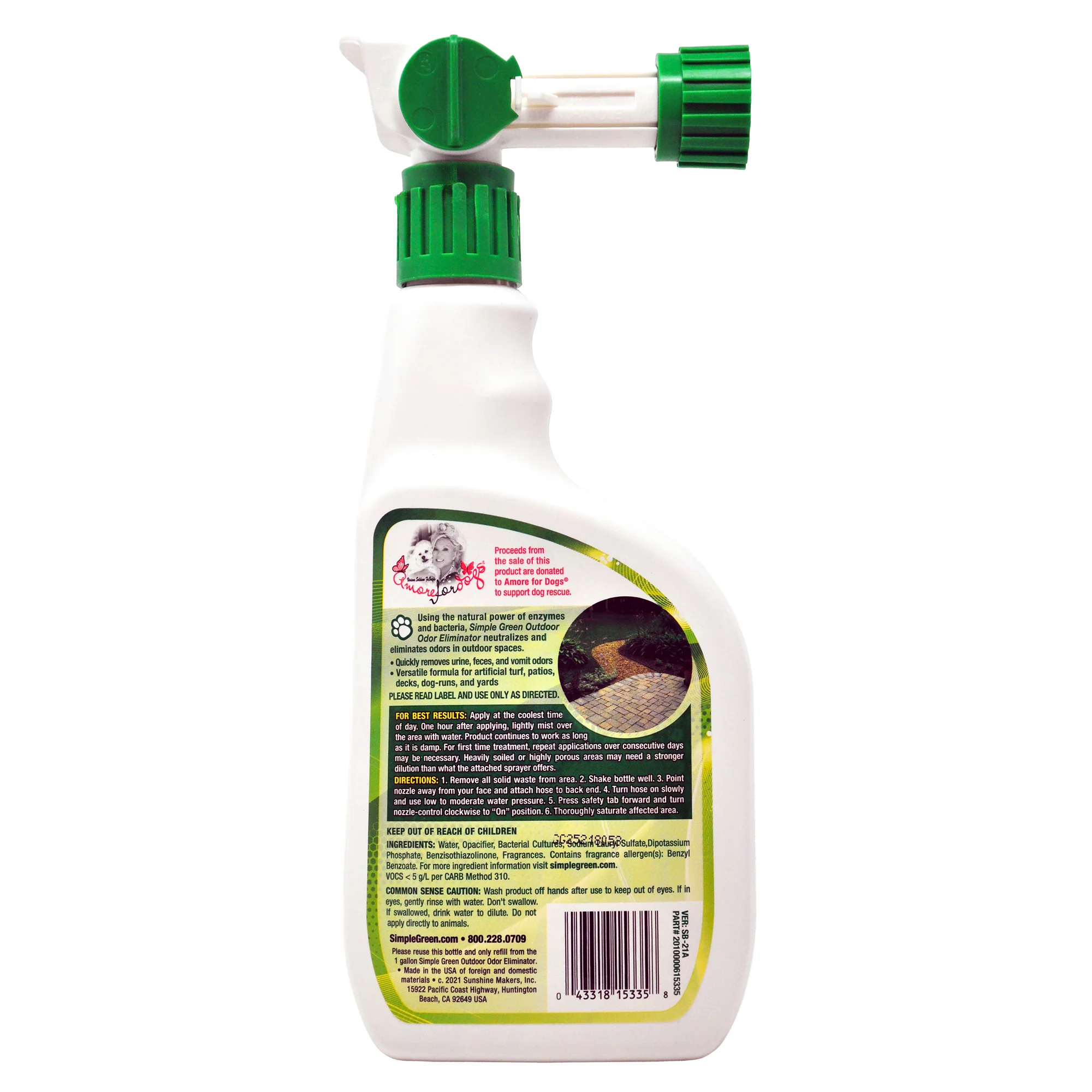 Simple Green Outdoor Odor Eliminator Spray - 32oz/6pk - Image 2