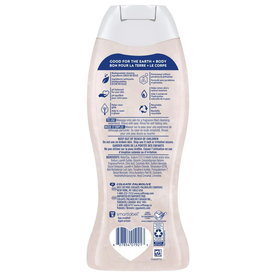 Softsoap Body Wash and Shave Gel Rich Coconut - 20oz/4pk - Image 2