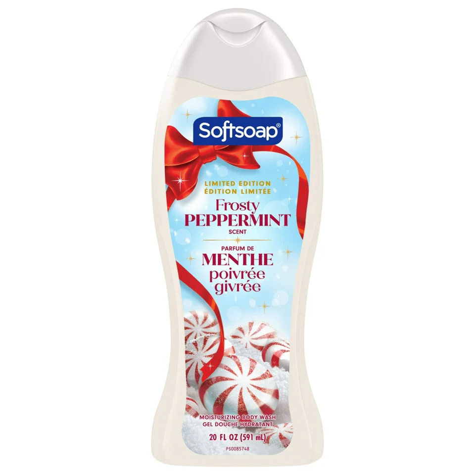Softsoap Moisturizing Body Wash Frosty Peppermint - 20oz/4pk