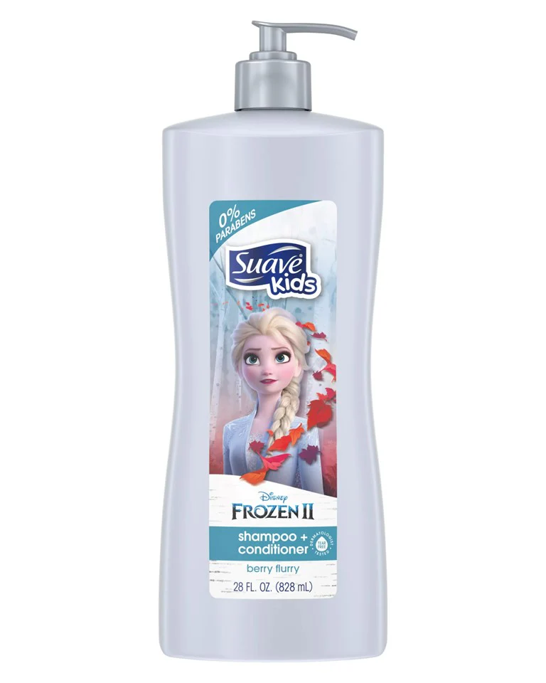 Suave Kids Frozen 2 3 in 1 Shampoo Enchanted Berry - 28oz/4pk