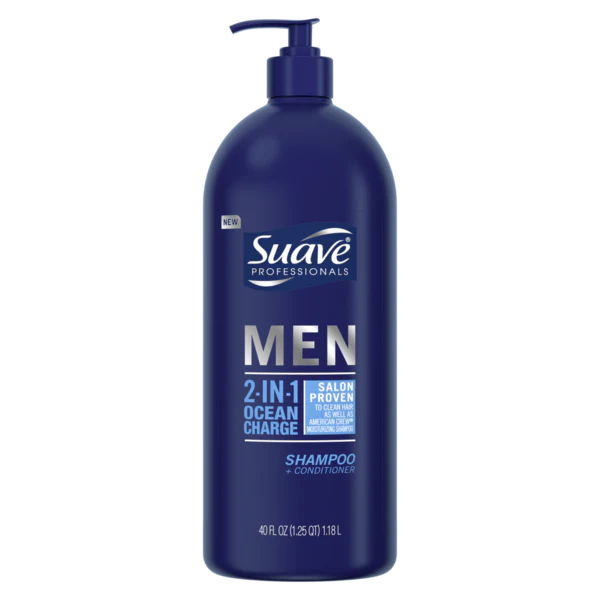 Suave Men Ocean Charge 2in1 - 40oz/3pk