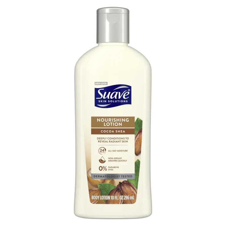 Suave Nourishing Lotion Cocoa Shea - 10oz/6pk