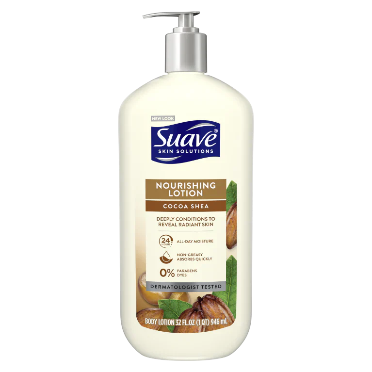 Suave Nourishing Lotion Cocoa Shea - 32oz/4pk