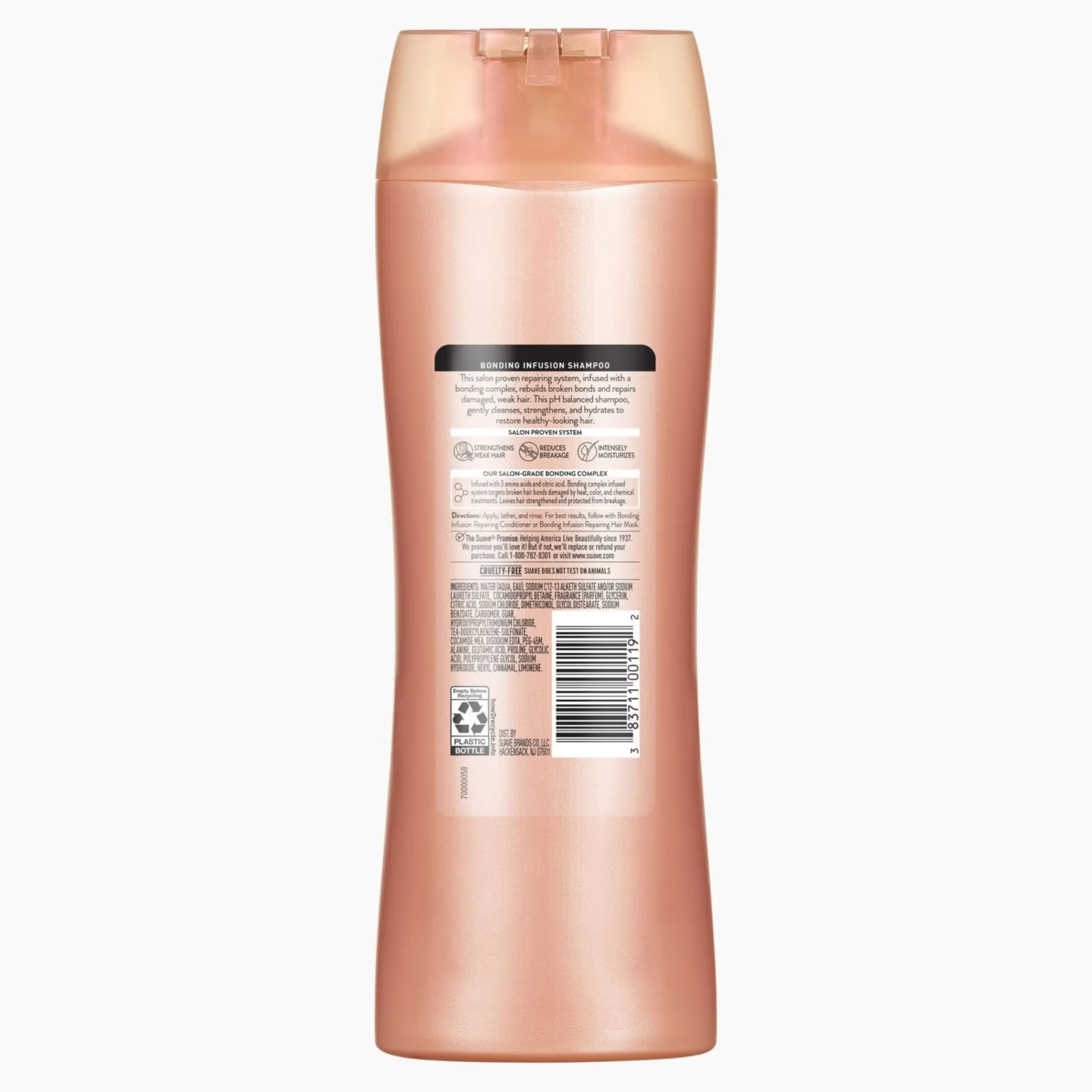 Suave Shampoo Bonding Infusion- 12.6oz/6pk - Image 2