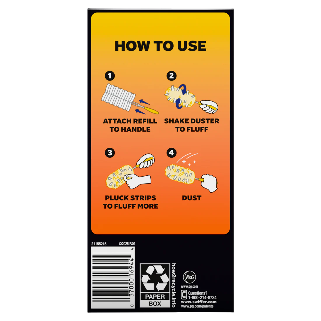 Swiffer Dusters Heavy Duty Multi-Surface Duster Refills For Cleaning Unscented - 6ct/4pk - Image 2